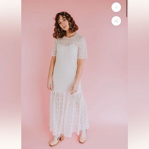 One loved Babe Bridal Dress